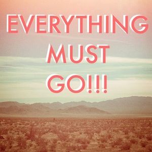 CLOSET CLOSE OUT!!! EVERYTHING MUST GO!!!